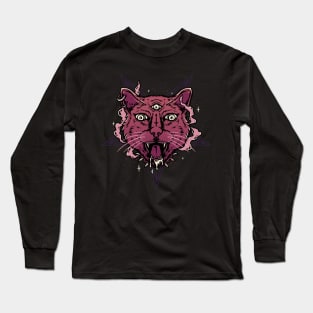 Satan Cat Long Sleeve T-Shirt